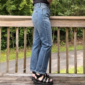 Extra High Rise Sky Hi Straight jeans